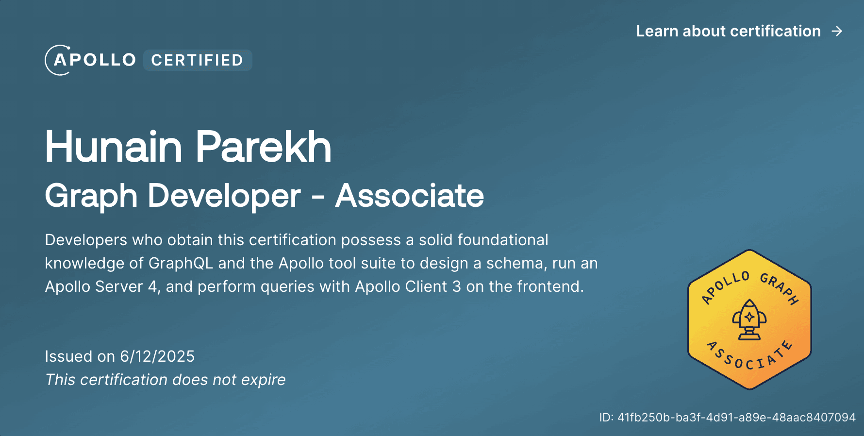 GraphQL Developer - Apolo